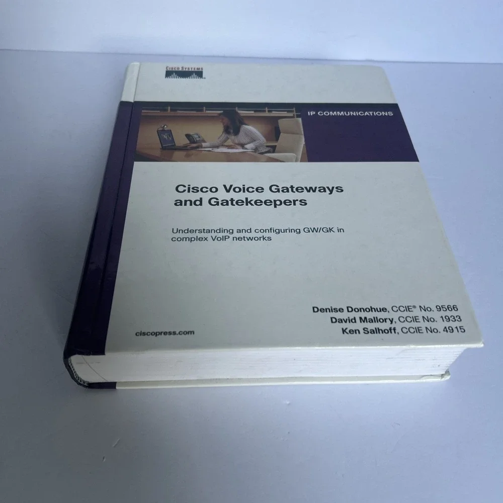 Cisco Voice Gateways And Gatekeepers IP Communications Hardcover Used